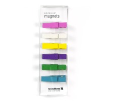 TRENDFORM Magnete KOLOR KLIP 6er Set assortiert, TF2920