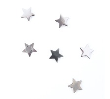 TRENDFORM Magnete STAR 6er Set verchromt, TF3552