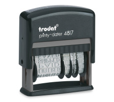 TRODAT Textstempel F 3,8mm, 4817FEKSC