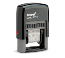 TRODAT Mehrtextstempel 4mm F, 4822F