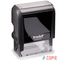 TRODAT Stempel Copie blau/rot, 4912OFFIC