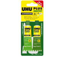 UHU Plus Endfest 2x15ml, 45670