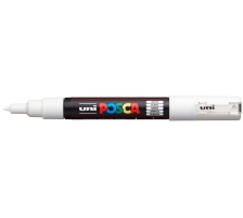 UNI-BALL Posca Marker 0,7mm weiss, PC1M