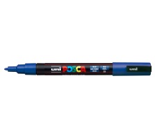 UNI-BALL Posca Marker 0,9-1,3mm blau, Rundspitze, PC3M