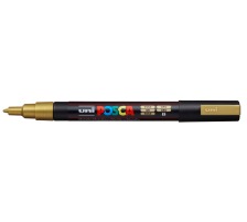 UNI-BALL Posca Marker 0,9-1,3mm gold, Rundspitze, PC3M