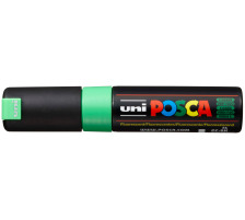 UNI-BALL Posca Marker 8mm fluo grn, Keilspitze, PC-8K