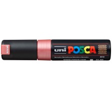 UNI-BALL Posca Marker 8mm MET rot, Keilspitze, PC8K