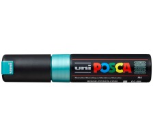 UNI-BALL Posca Marker 8mm MET grn, Keilspitze, PC8K