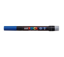 UNI-BALL Posca Pinsel-Marker 1-10mm blau, PCF35