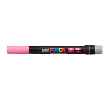 UNI-BALL Posca Pinsel-Marker 1-10mm rosa, PCF35