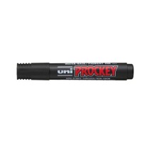 12 X UNI-BALL Universal Marker Prockey schwarz, PM122 SCH