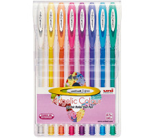 UNI-BALL Signo Angelic 0.7mm 8 couleurs tui, UM120AC8C