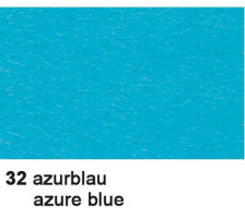 URSUS Papier  dessin couleur A3 130g, bleu azur 100 feuilles, 2174032