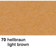 10 X URSUS Tonzeichenpapier 50x70cm 130g, braun, 2232270