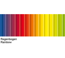 10 X URSUS Wellkarton 50x70cm 260g, regenbogenfarbig, 9272299