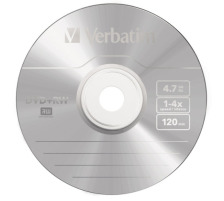 VERBATIM DVD+RW Spindle 4.7GB 4x 25 Pcs, 43489