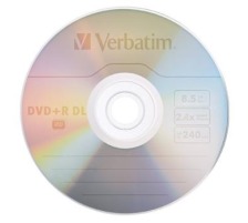 VERBATIM DVD-R Spindle 4.7GB 1-16x 100 Pcs, 43549