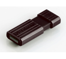 VERBATIM USB-Drive Pin Stripe 8GB black, 49062