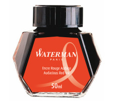 WATERMAN Tinte 50ml rot, S0110730