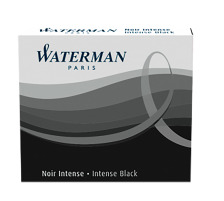 WATERMAN Tintenpatronen schwarz 6 Stck, S0110940