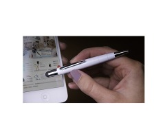 WEDO Touch Pen Mini 2-in-1 weiss, 26115000