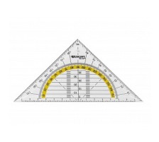 WESTCOTT Geodreieck 14cm Hypotenuse, E-1013000