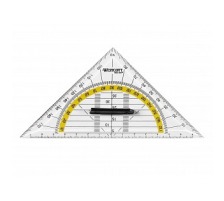 WESTCOTT Geodreieck 14cm mit Griff, E-1013300