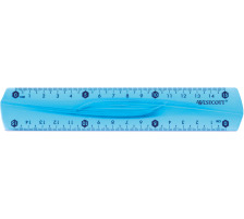 WESTCOTT Lineal, flexibel 15cm blau/rot/grn, E-1022000