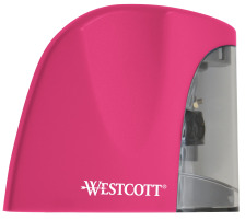 WESTCOTT Anspitzer 8mm pink batteriebetrieben, E-5504200