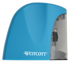 WESTCOTT Anspitzer 8mm blau batteriebetrieben, E-5504300