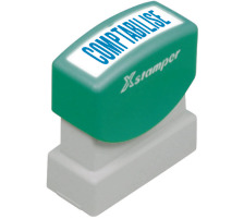 XSTAMPER Stempel Comptabilis blau F, F129-B