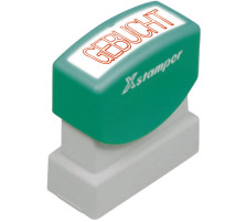 XSTAMPER Stempel Gebucht rot, GE 11-R