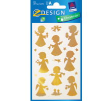 Z-DESIGN Effektfolie gold Engel Weihnachten, 52393