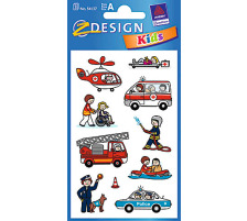 Z-DESIGN Sticker Kids Motiv 3 Stck, 54137