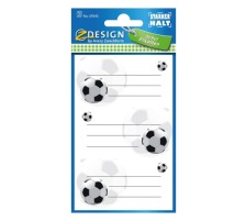 Z-DESIGN Sticker Fussball 3 Stck, 59245