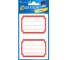 Z-DESIGN Sticker School Motiv 6 Stck, 59686