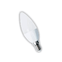 LED-Leuchte mit E14 Sockel, 7 Watt (entspricht ca. 52 Watt), warmweiss