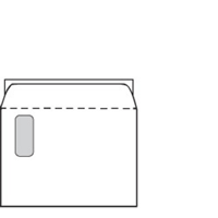 Couverts C4  Fenster rechts 250 Stk.Polarweiss FSC