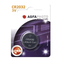 CR-2032, 3V, 210 mAh. AGFAPHOTO Knopfzelle.