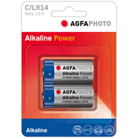 C LR14 BABY 1.5V. 2 Stck  AGFAPHOTO Batterie (Alkaline)