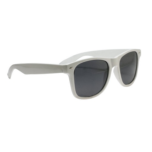 Lunettes de soleil blanches avec protection UV400