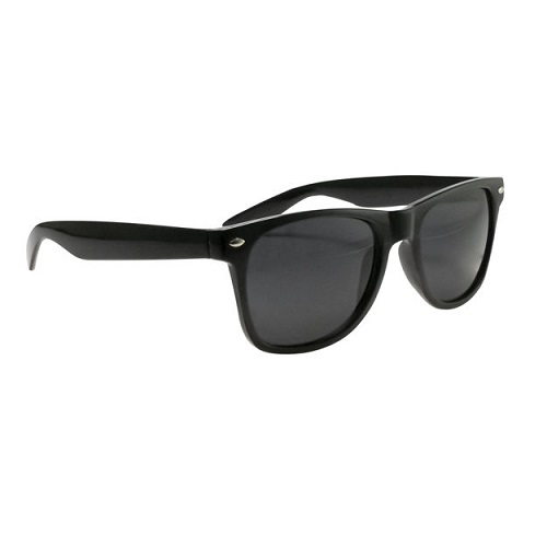 Lunettes de soleil noires avec protection UV400