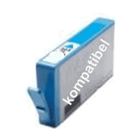 Kompatible Tintenpatrone cyan, No. 364XL. 13.6ml.