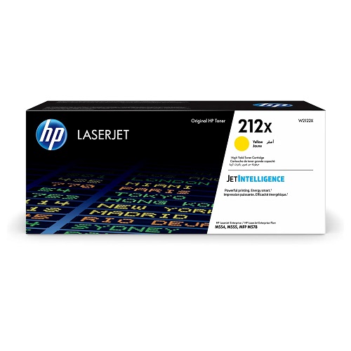 HP W2122X originale Tonerkassette Nr. 212X yellow, 10000 Seiten