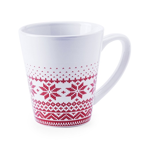 Tasse en cramique motif hiver 350 ml