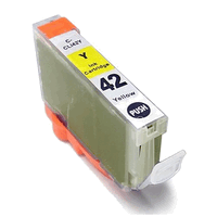 Canon CLI-42Y kompatible Tintenpatrone yellow, 13,4 ml