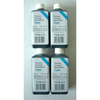 Encre de remplissage premium cyan, 1000 ml.