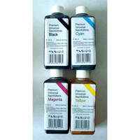 Set d`encre de remplissage premium, 4x 250 ml.