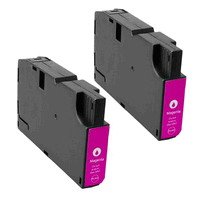 Lexmark 14L0199 kompatibles Tintenpatronendoppelpack Nr. 200 XL magenta, 2 x 32 ml