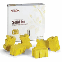 Original Xerox Color Stix yellow, 6 Stck